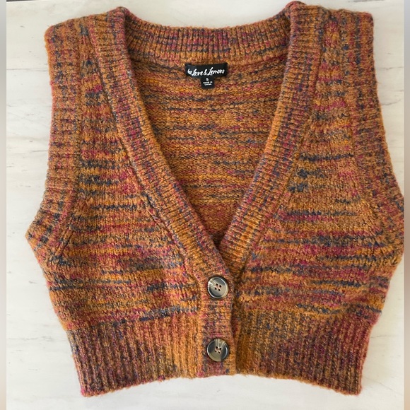 For Love and Lemons Helena Cropped Vest - Picture 8 of 12